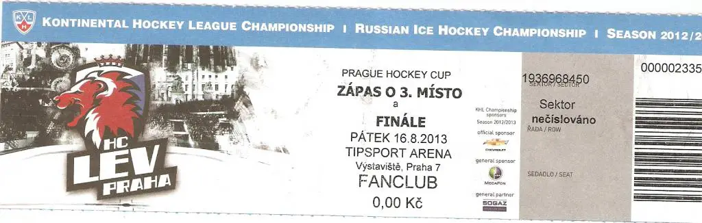 Хоккей Кубок Праги. 2013. финал АК Барс Казань, - Лев, +Уфа -Рига за 3-е мест
