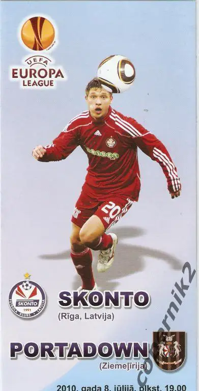 Сконто Рига - Портадаун - 2010-11