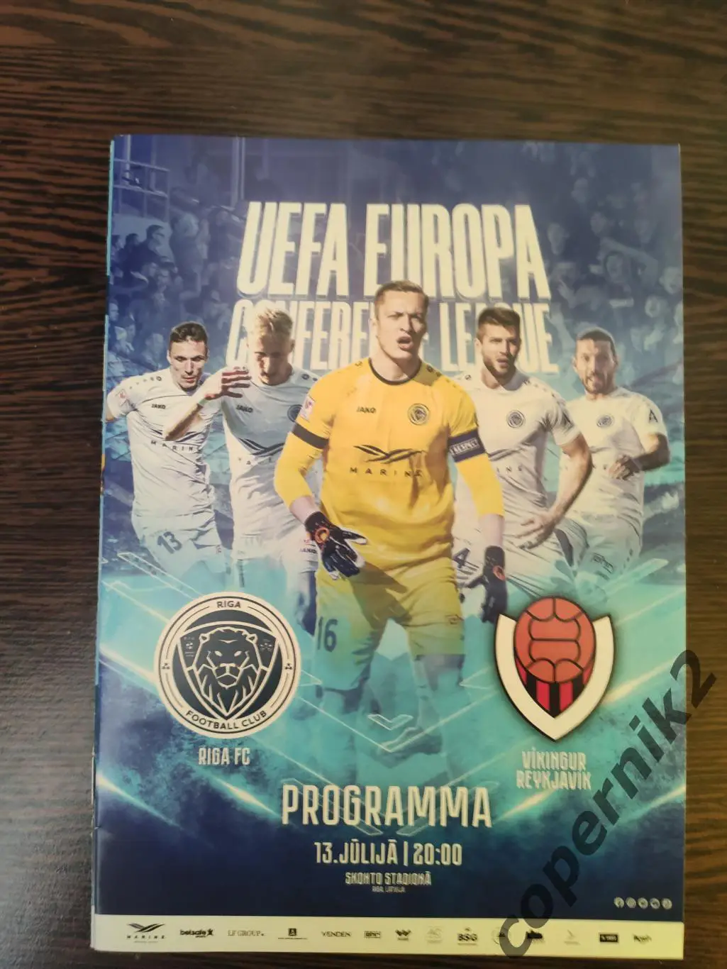 ФК Рига (Латвия) - Викингур Рейкьявик (Исландия) - 13.07.2023