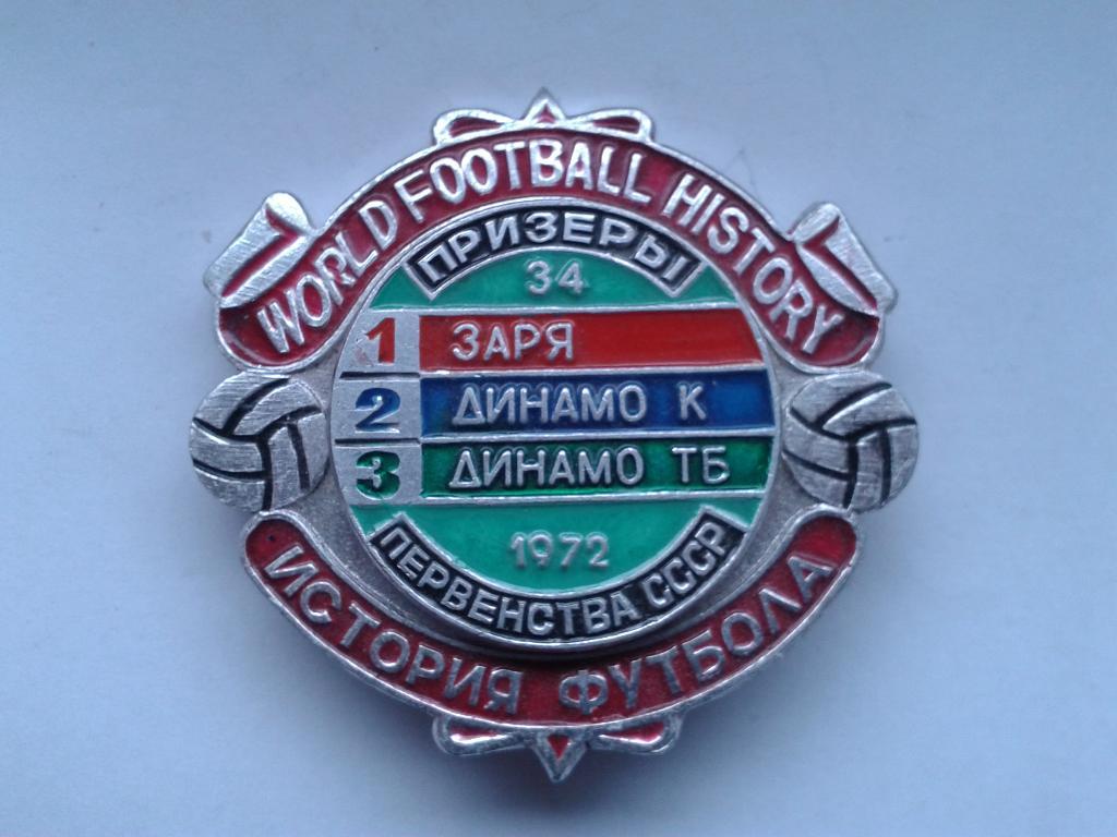 ФК Динамо Тбилиси бронзовый призёр Чемпионата СССР 1972
