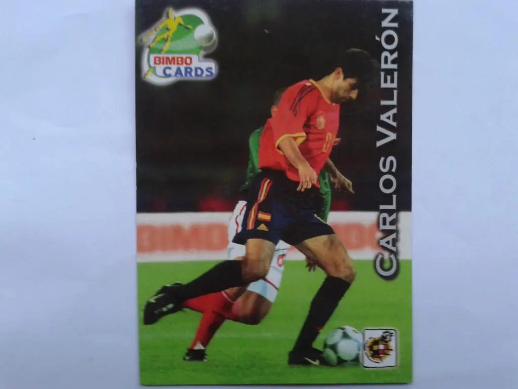 Карлос Валерон-карточка