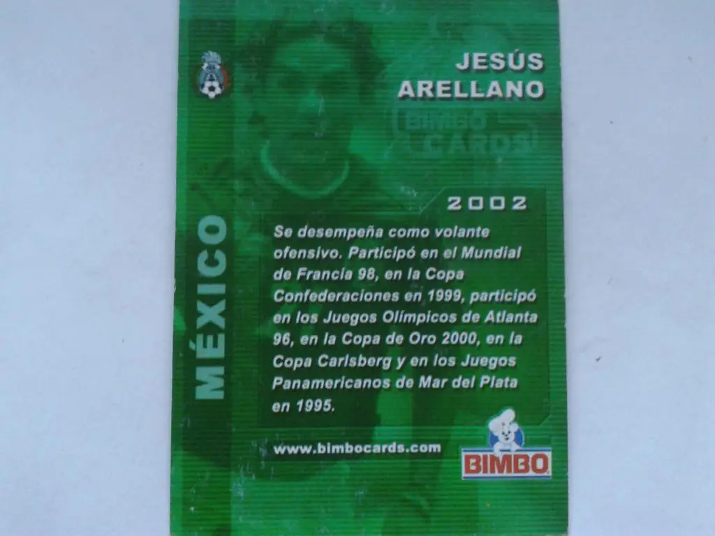 Джесус Ареллано-карточка 1