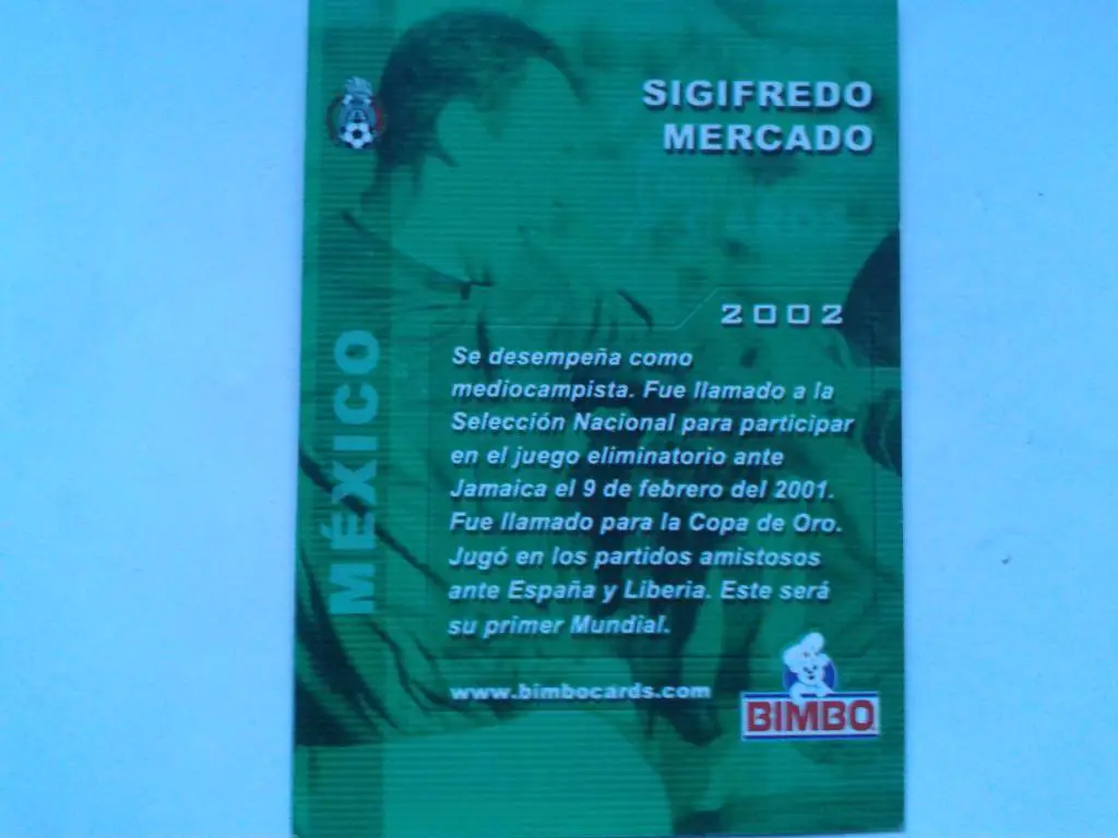 Сигифредо Меркадо-карточка 1