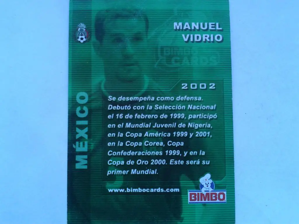 Манеэль Видрио-карточка 1