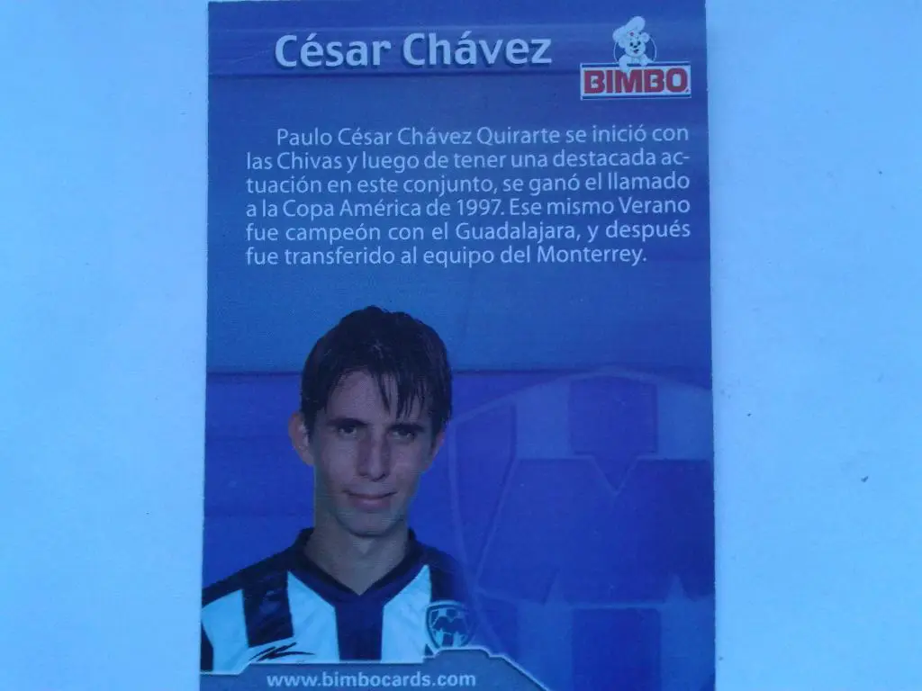 Кесар Чавез-карточка 1