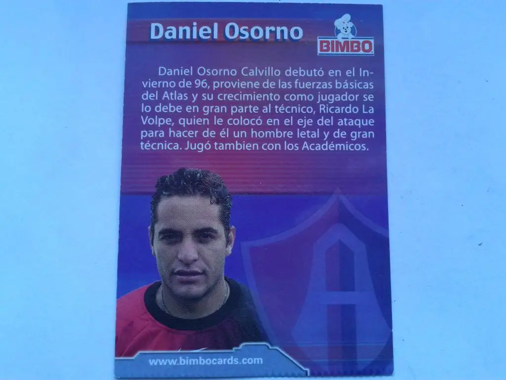 Даниэль Осорно-карточка 1