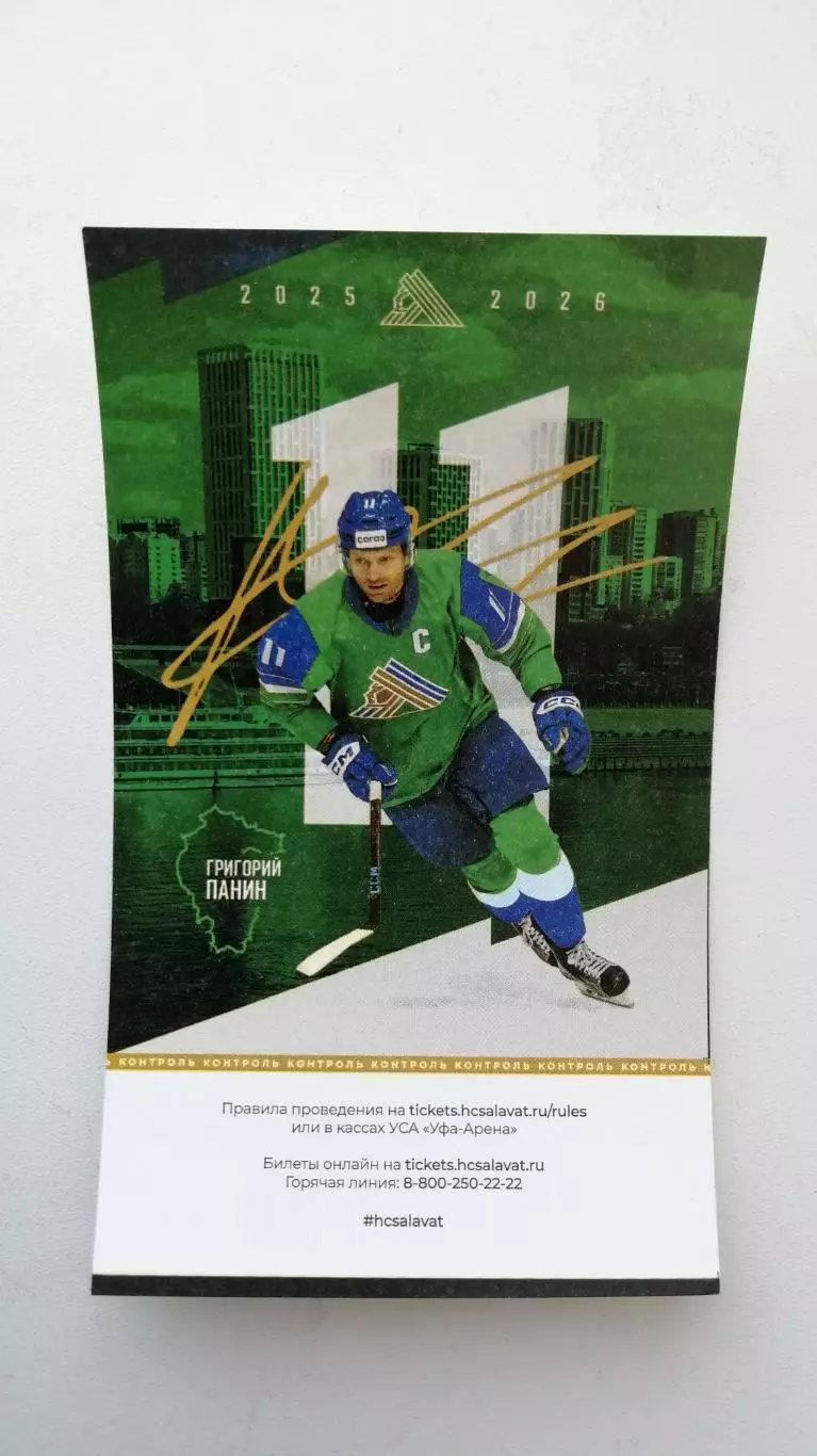 Хоккей Салават Юлаев Нефтехимик 18.03.26 Панин