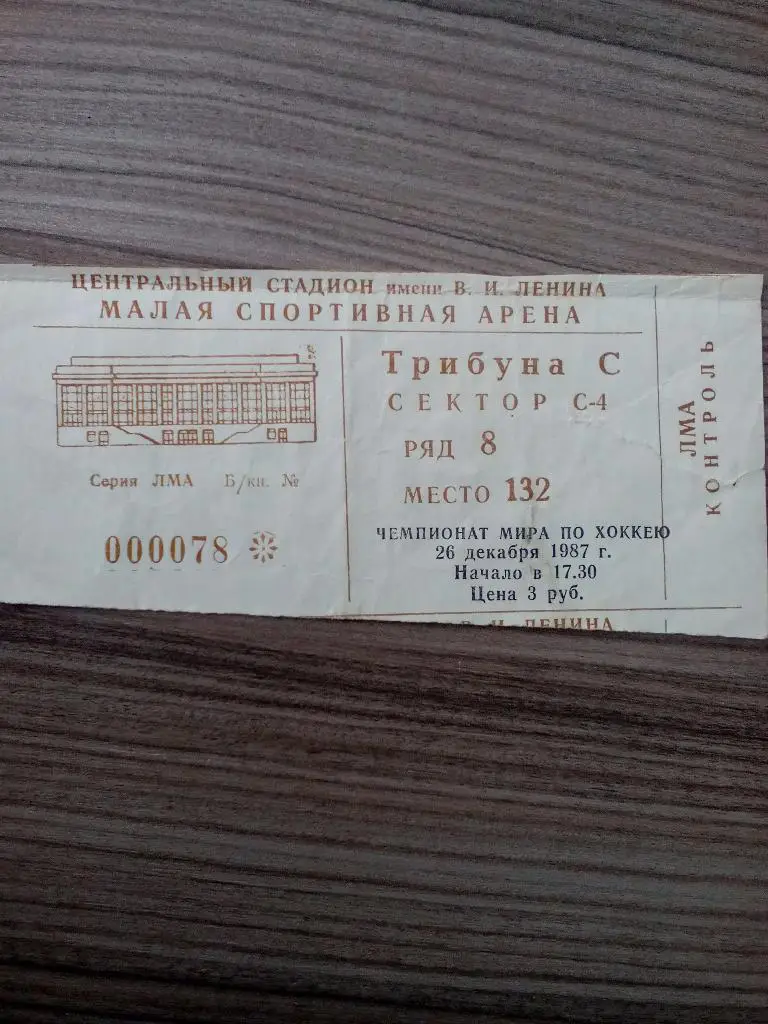 ЧССР - СССР Чемпионат мира 1988 26.12.87