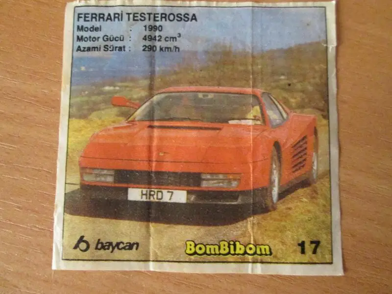 Автомобиль FERRARI TESTEROSSA 1990 г.