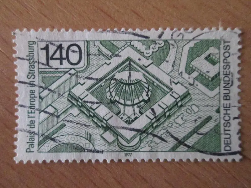 ФРГ. Марка почтовая. 1977 год. Оригинал.