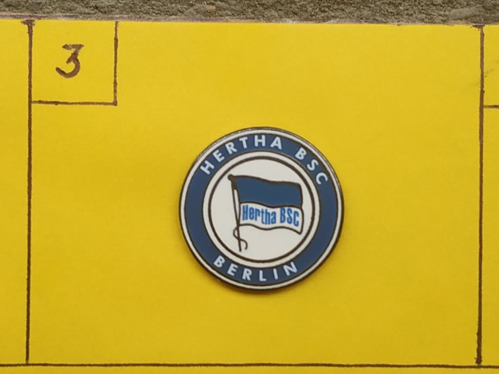 Знак/значок эмблема (лого) ФК Герта Берлин / Hertha, Berliner Sport-Club e.V.
