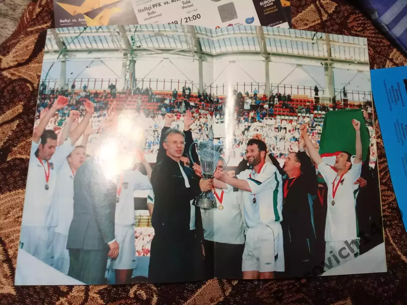 Терек Грозный обладатель кубка России 2004 . 2