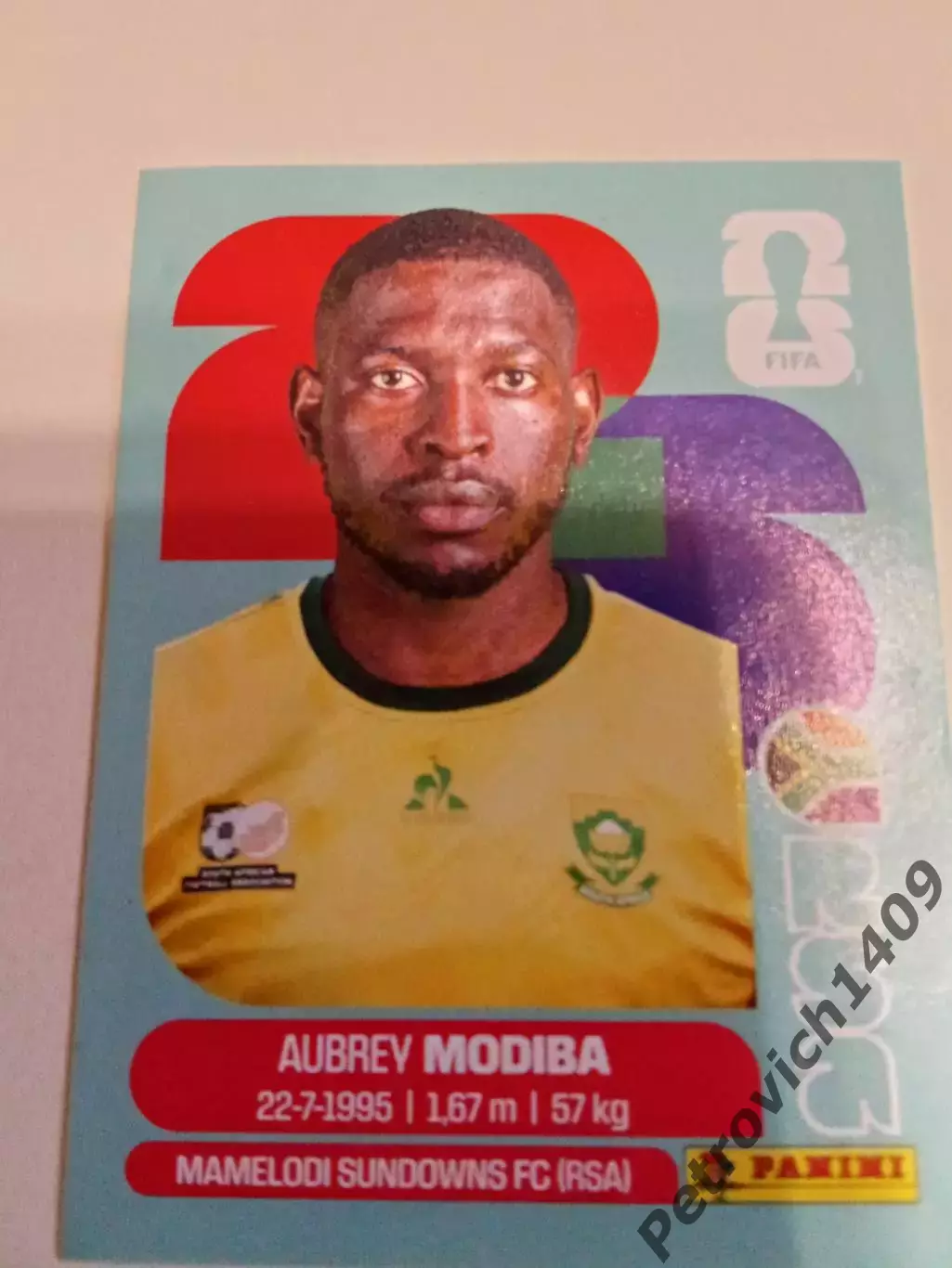 Aubrey Modiba Чемпионат мира 2026 .