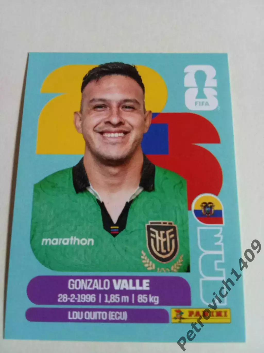 Gonzalo Valle .Чемпионат мира 2026 .
