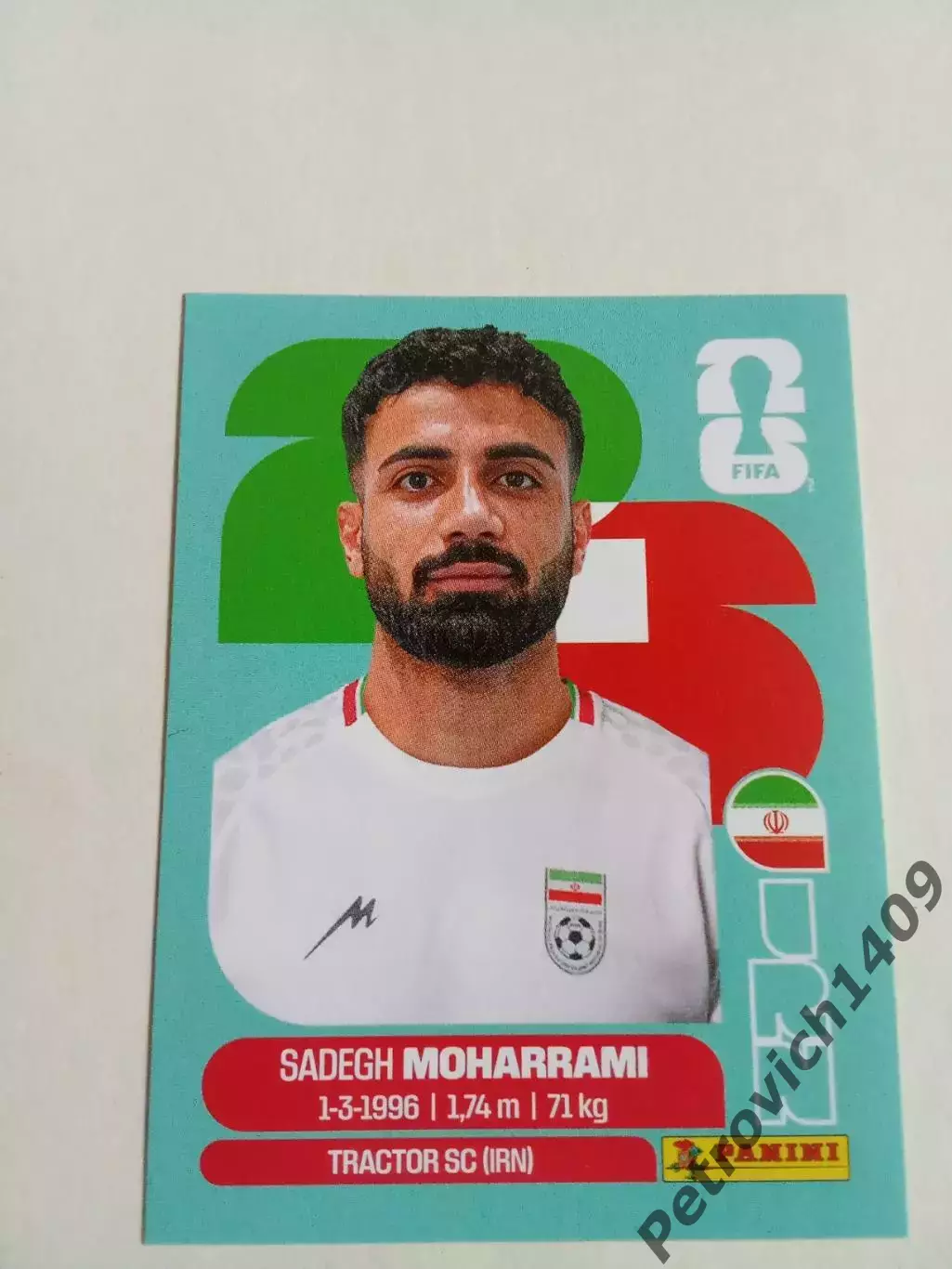 Sadegh Moharrami . Чемпионат мира 2026 .