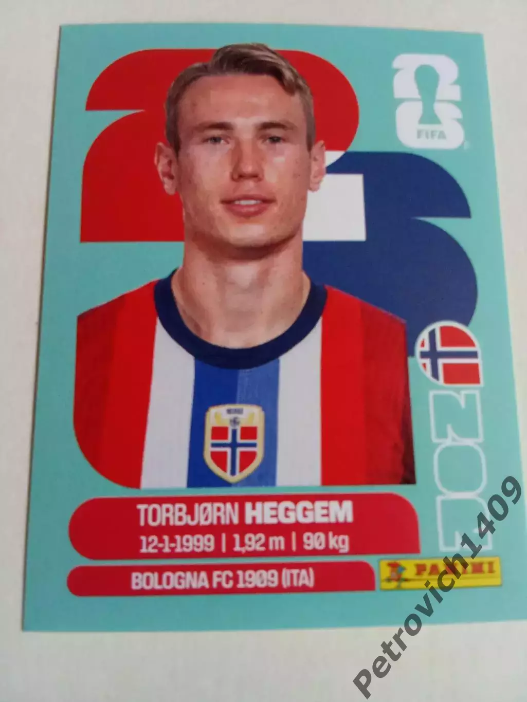 Torbjorn heggem . Чемпионат мира 2026 .