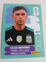 Emiliano Martinez . Чемпионат мира 2026 .