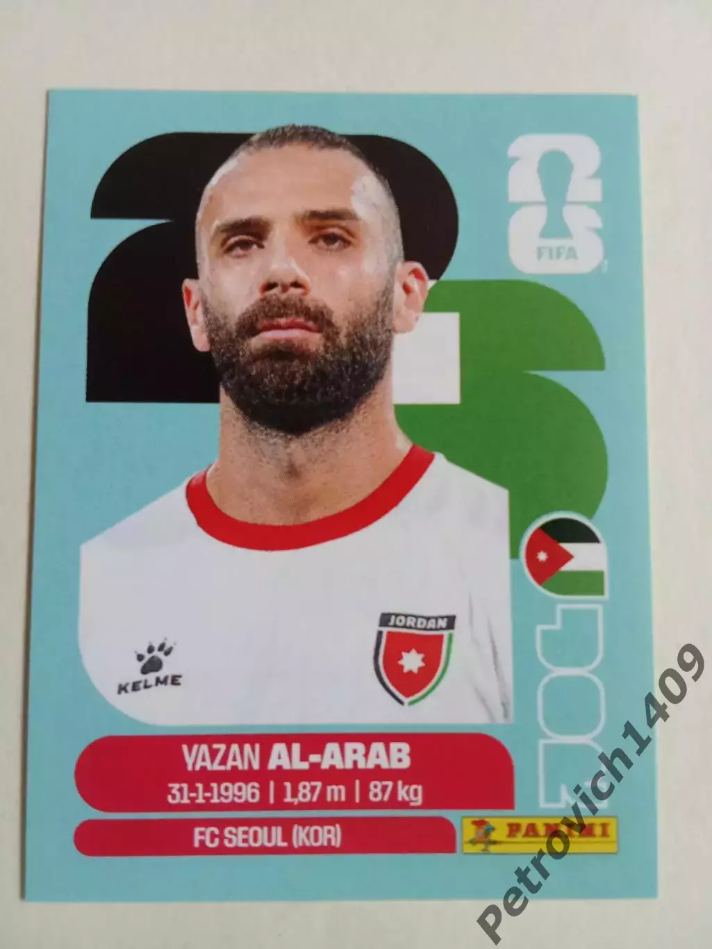 Yazan Al - Arab . Чемпионат мира 2026 .