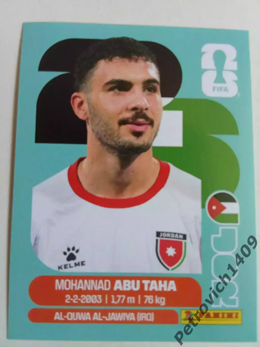 Mohannad Abu Taha . Чемпионат мира 2026 .