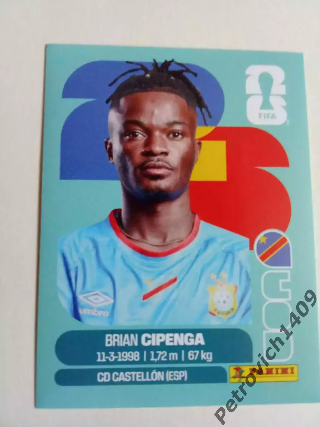 Brian Cipenga . Чемпионат мира 2026 .