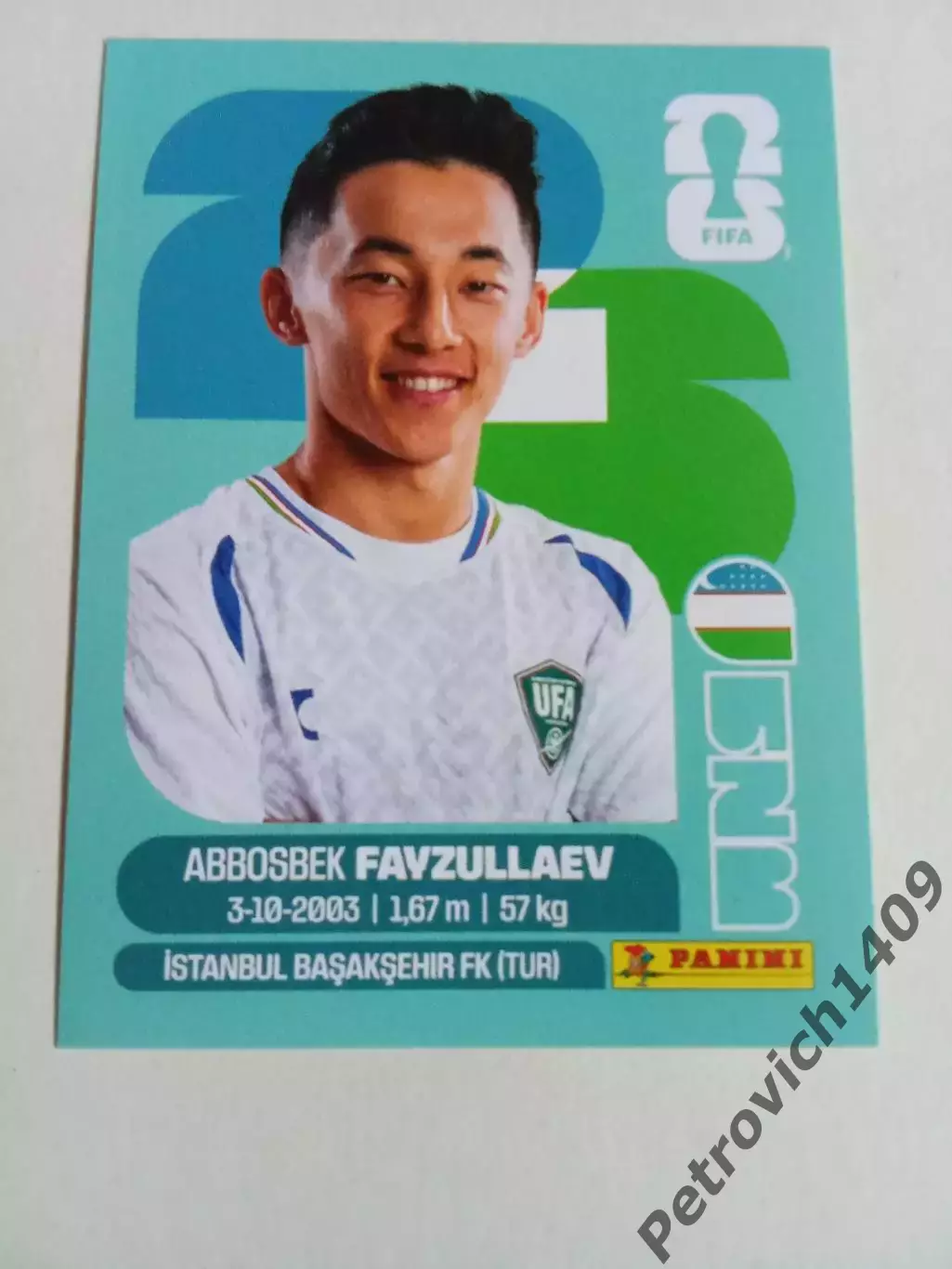 Abbosbek Fayzullaev . Чемпионат мира 2026 .