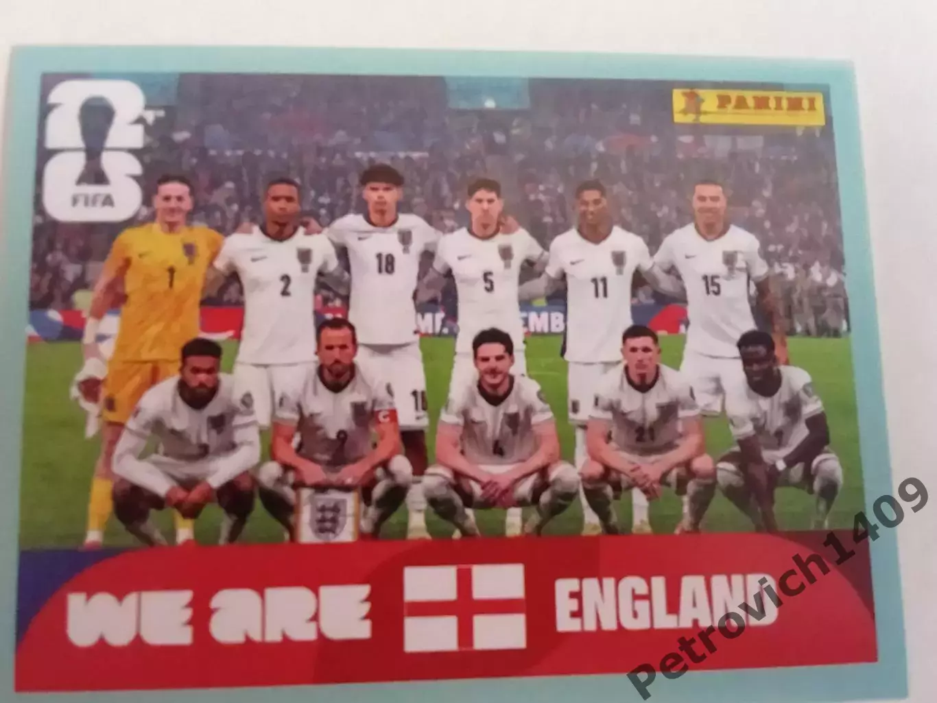 England . Чемпионат мира 2026 .
