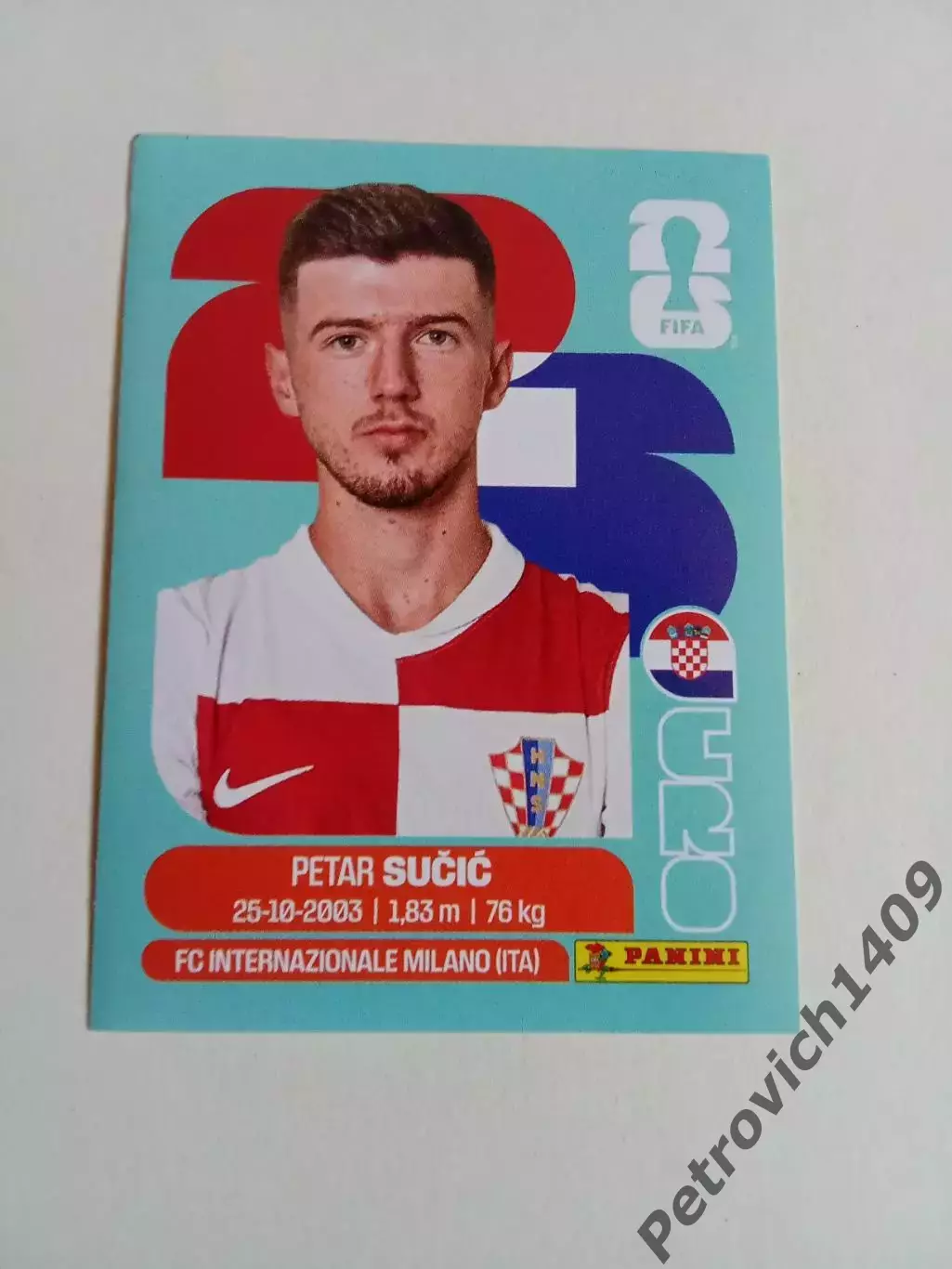 Petar Sucic. Чемпионат мира 2026 .