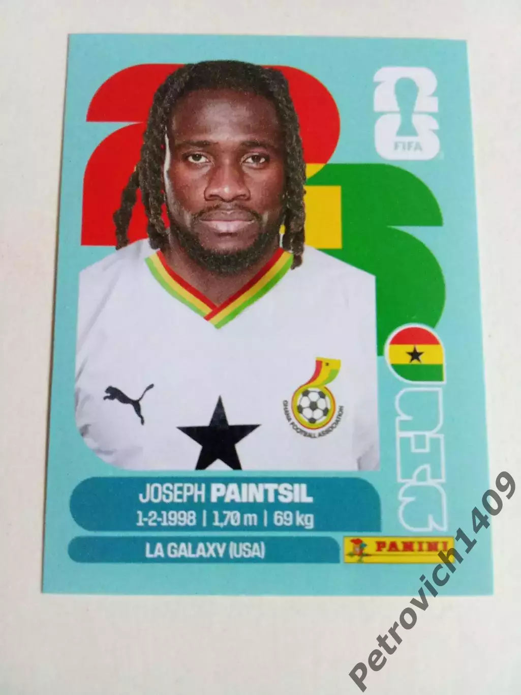 Joseph Paintsil . Чемпионат мира 2026 .