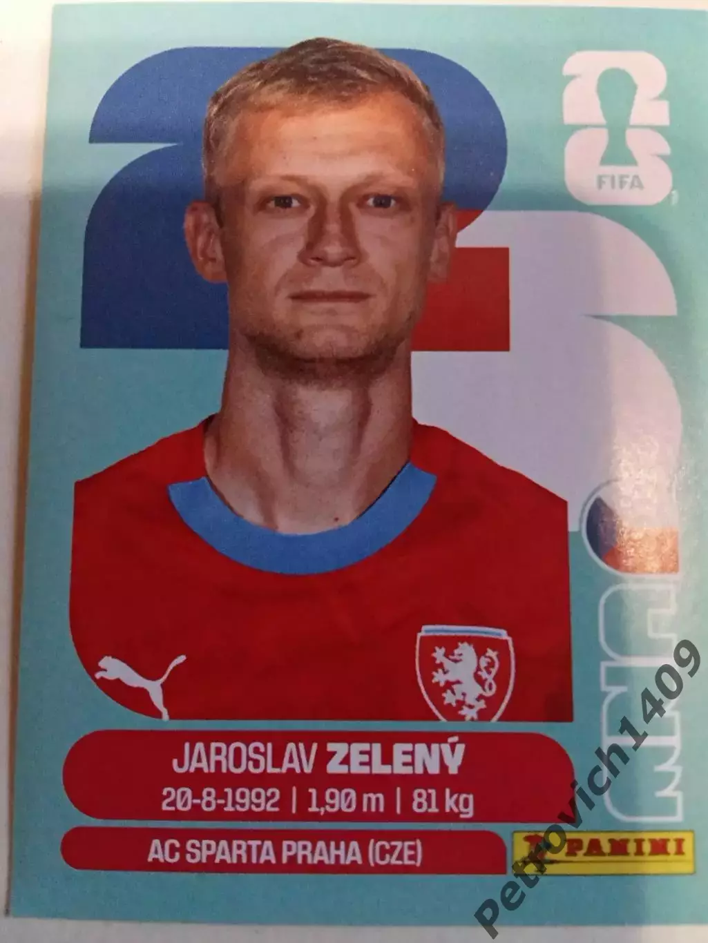 Jaroslav Zeleny . Чемпионат мира 2026 .