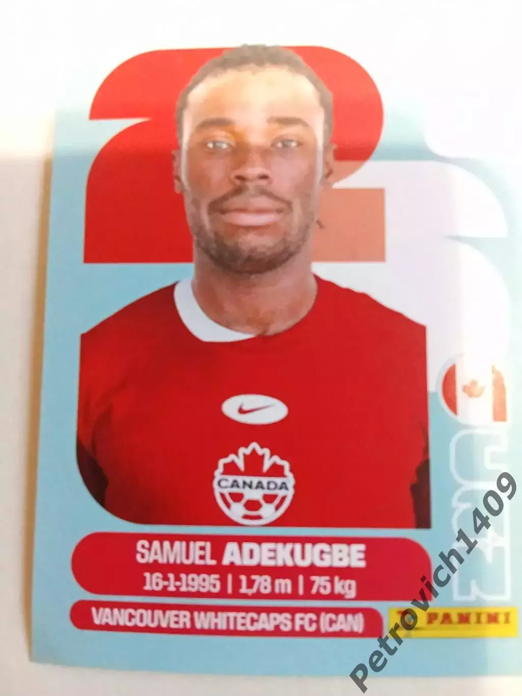 Samuel Adekugbe . Чемпионат мира 2026 .
