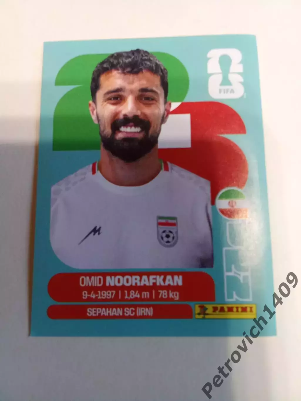 Omid Noorafkan . Чемпионат мира 2026 .
