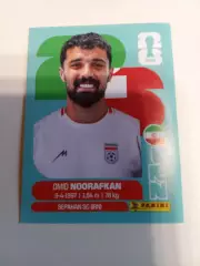 Omid Noorafkan . Чемпионат мира 2026 .