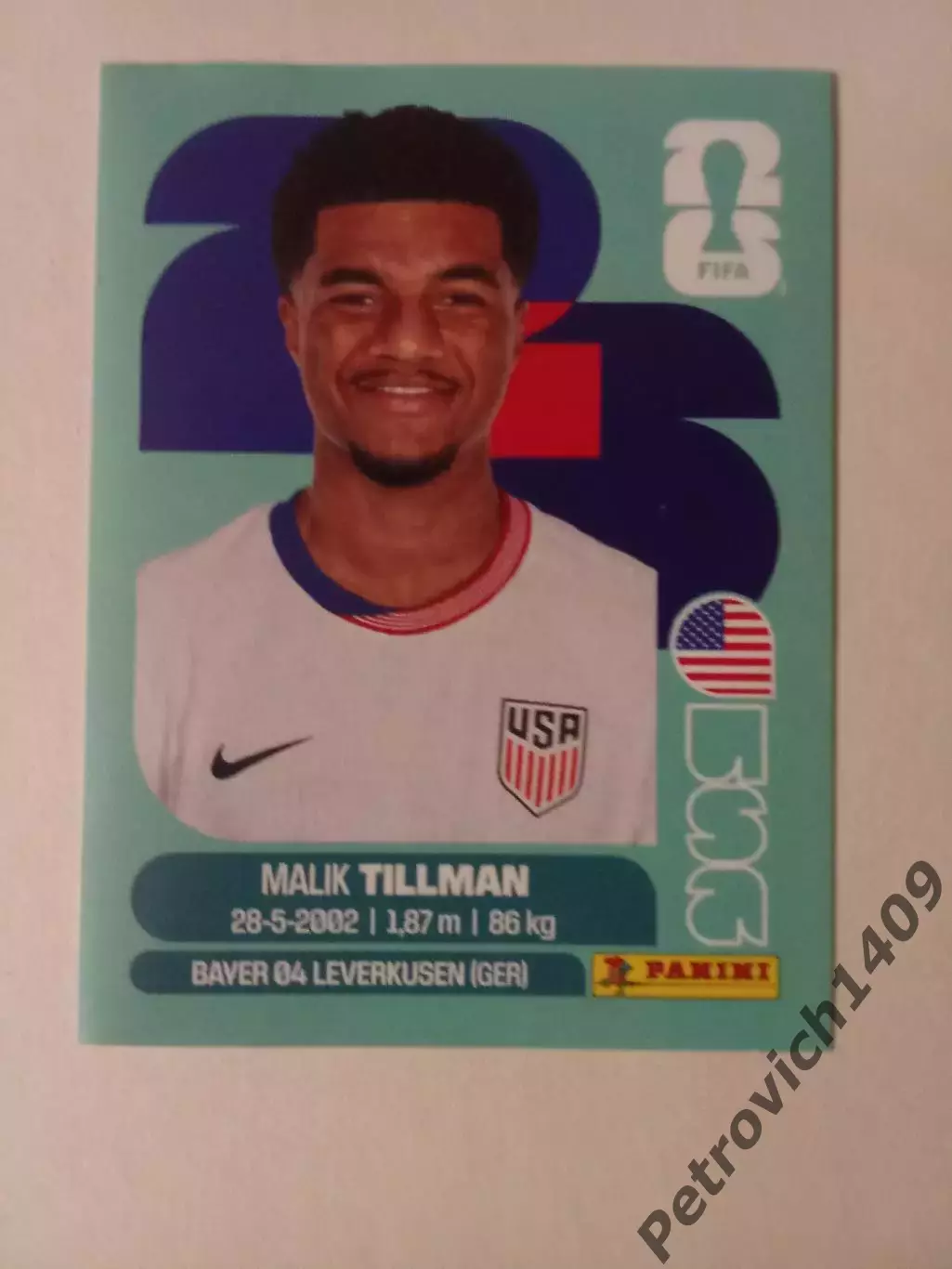 Malik Tillman . Чемпионат мира 2026 .