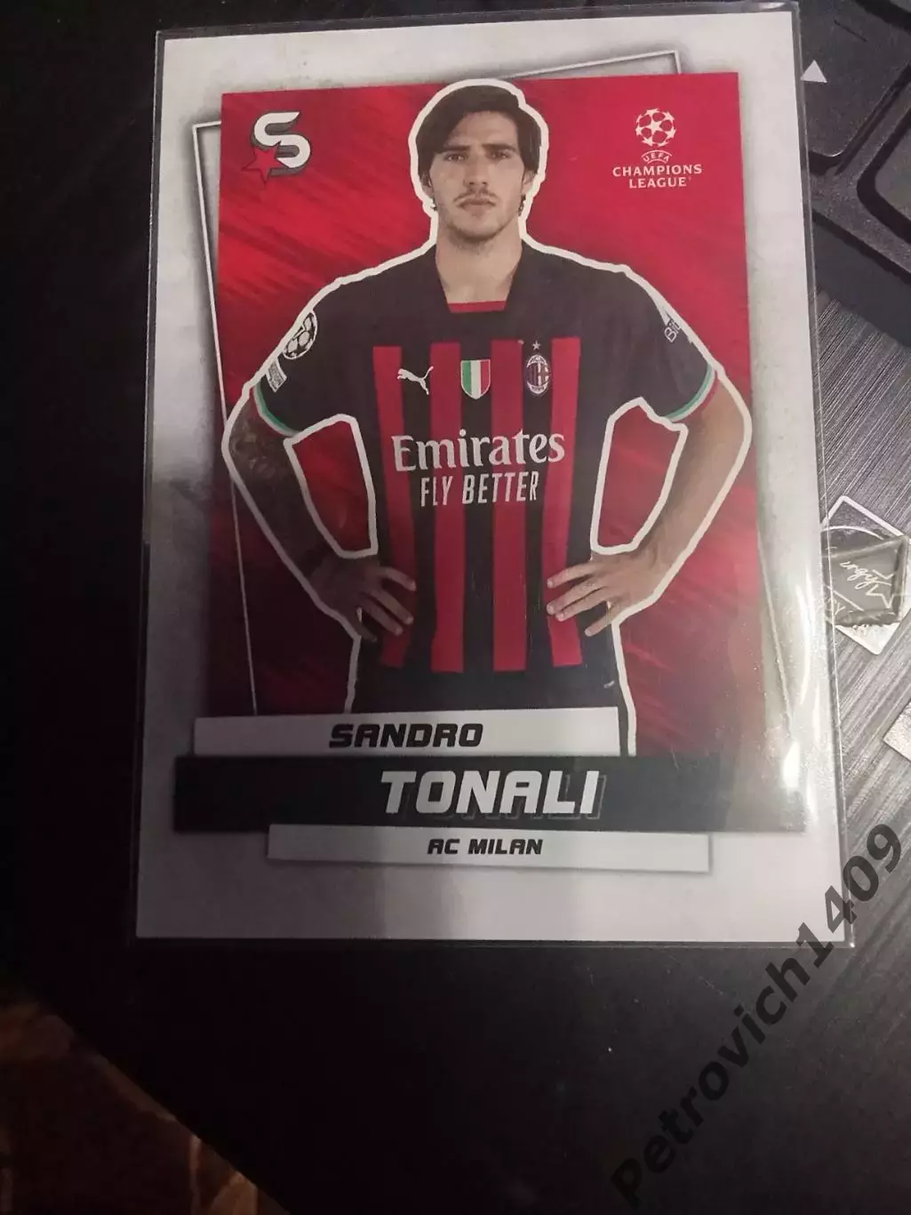 Topps superstar 2022-23 Sandro Tonali ФК Милан