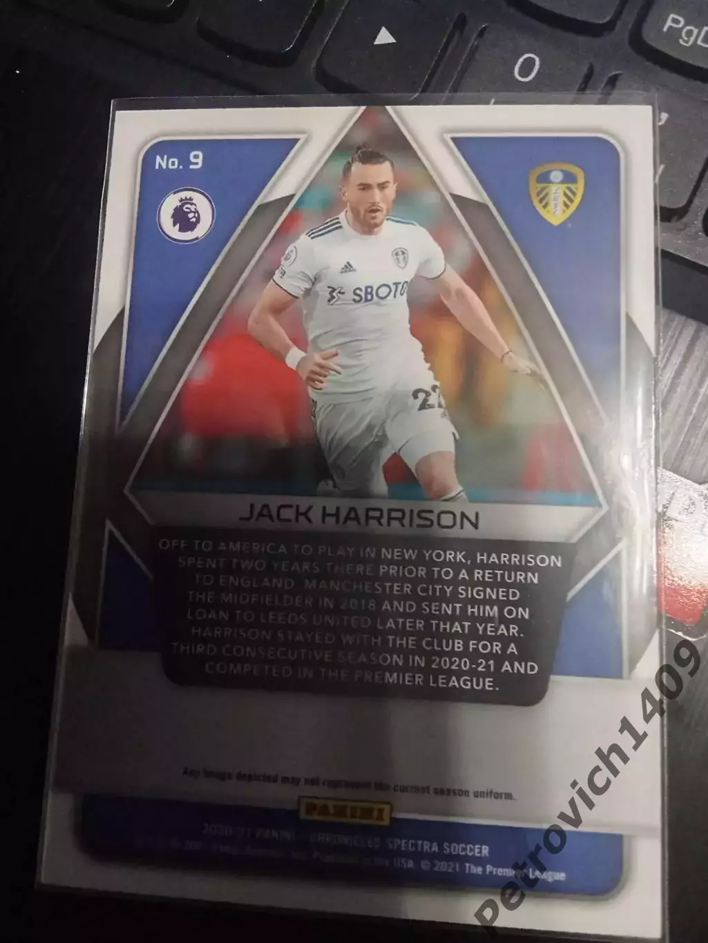 Spectra Premier league Jack Harrison ФК Лидс 1