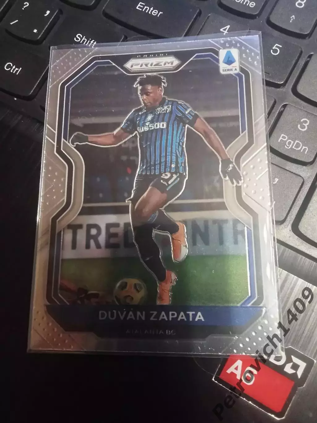 Panini Chronicles soccer Duvan Zapata
