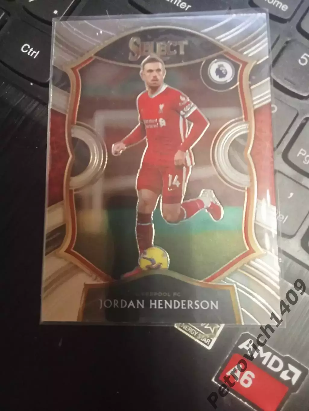 Panini Chronicles soccer Jordan Henderson