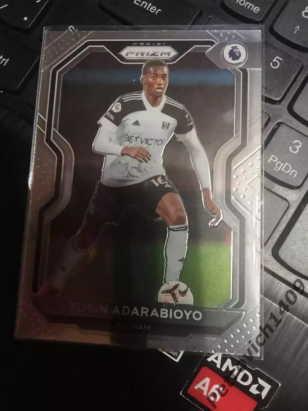 Panini Chronicles soccer Tosin Adarabioyo