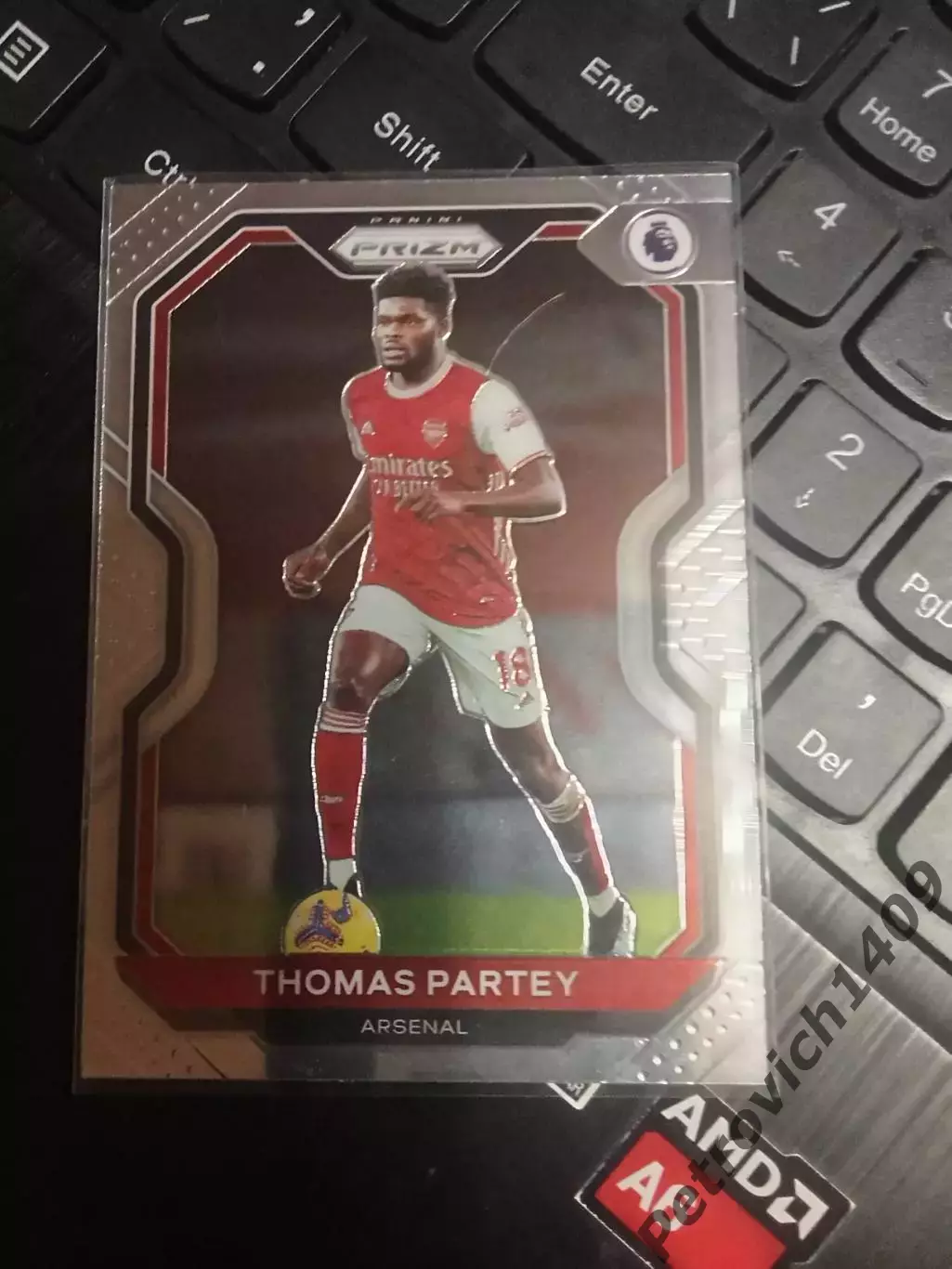 Panini Chronicles soccer Thomas Partey
