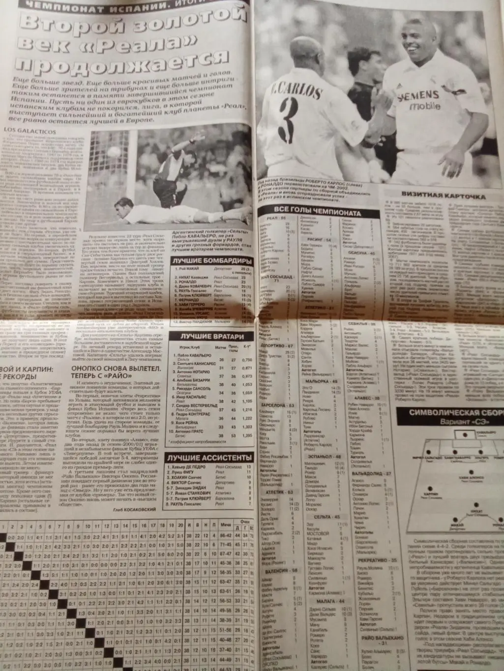 Спорт-Экспресс Футбол 70 2003 год . 1