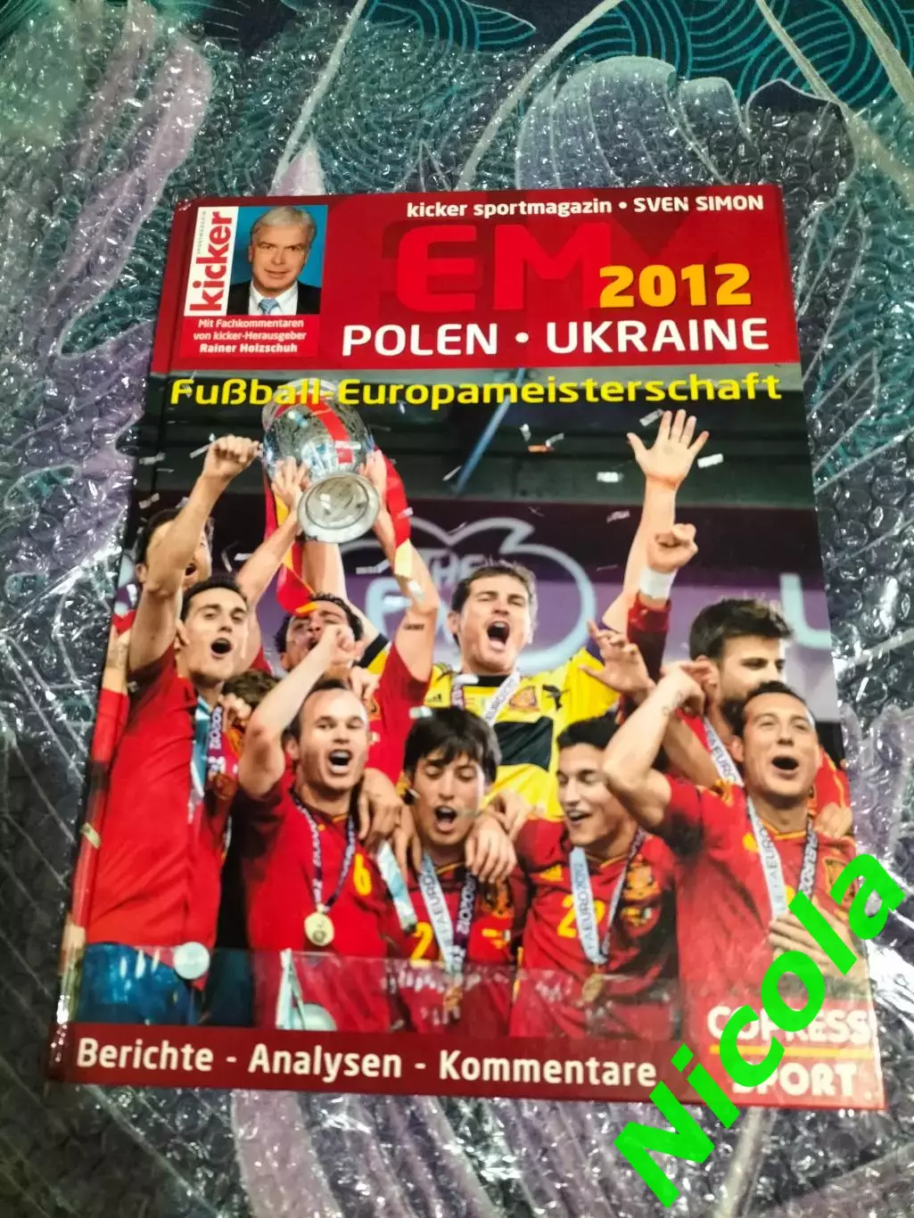 Фотоальбом Kicker -Чемпионат Европы -2012(с фото всех команд)