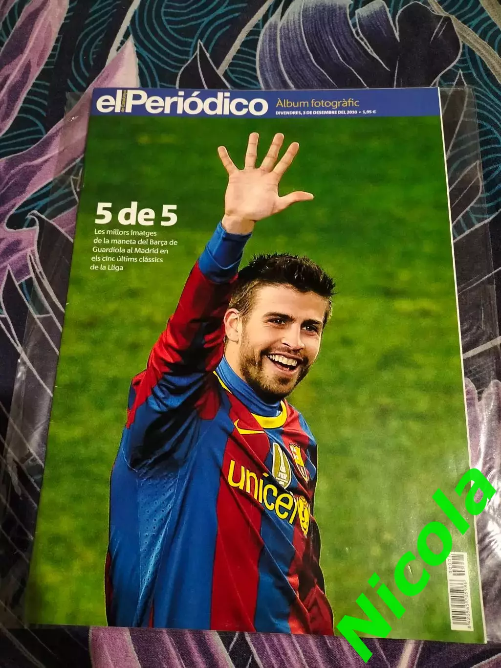 Спец журнал El Periodiko2010 года(ФК Барселона)