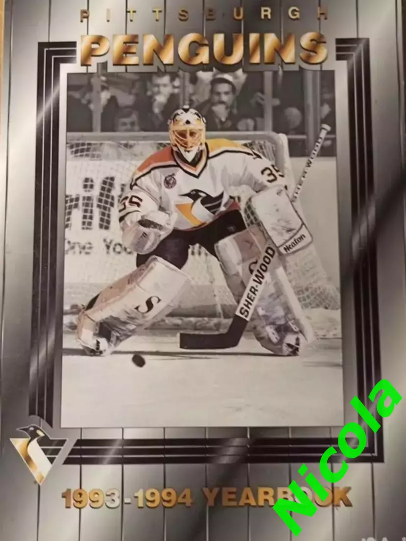 Ежегодник Питтсбург Пингвинз на сезон 1993/1994.