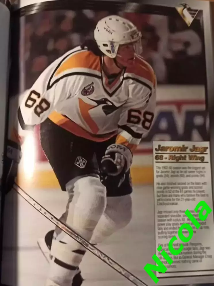 Ежегодник Питтсбург Пингвинз на сезон 1993/1994. 2