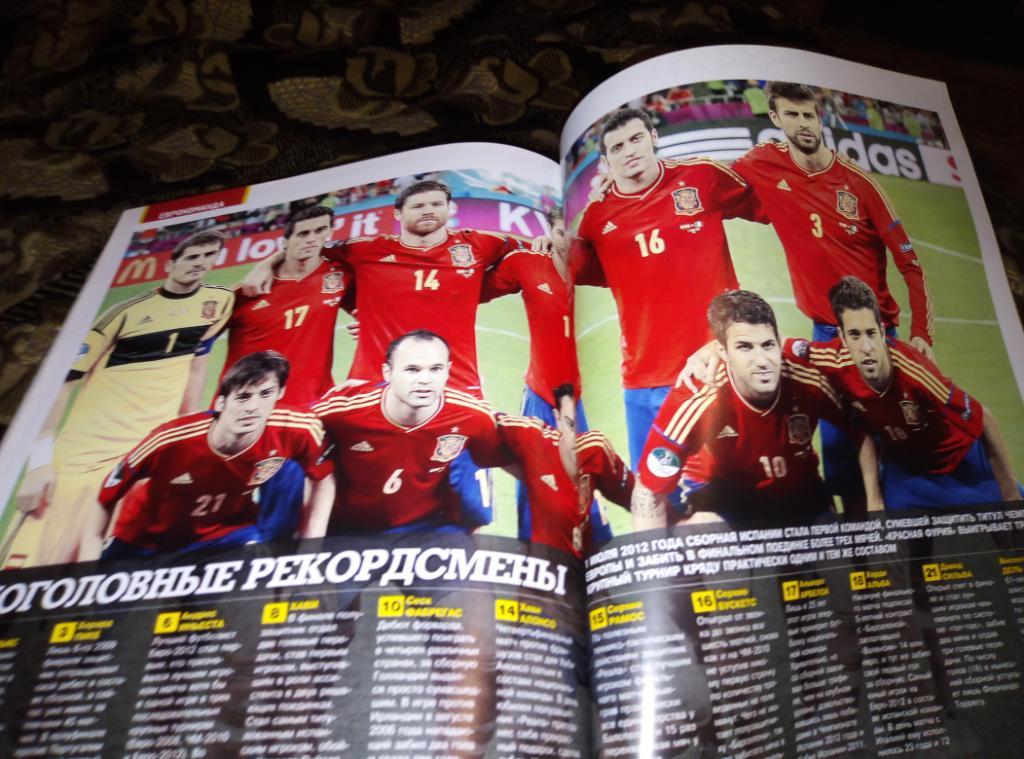 Журнал Еврофутбол за август 2012 года. 2
