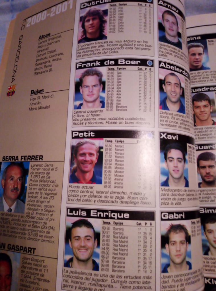 EXTRA LIGA Don Balon 2000-01 2