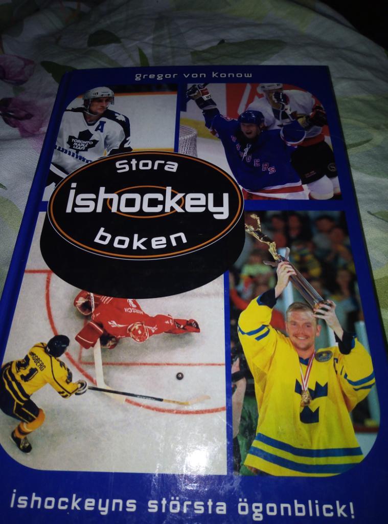 Книга Шведский хоккей, издана 2002 год.