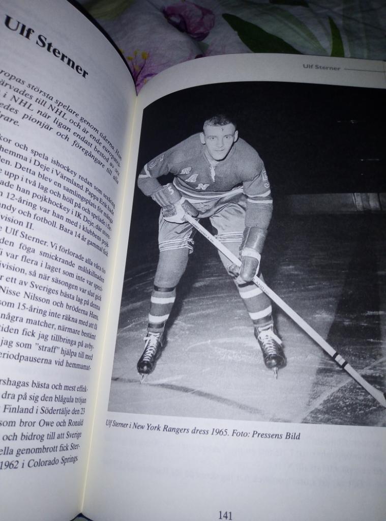 Книга Шведский хоккей, издана 2002 год. 2