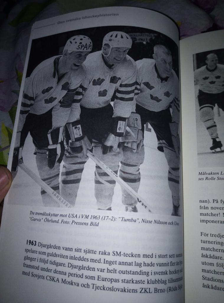 Книга Шведский хоккей, издана 2002 год. 6