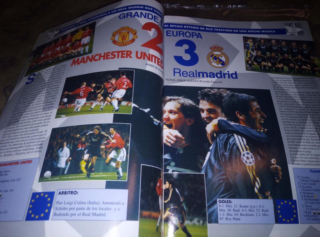 Официальный журнал Реал, Мадрид за май 2000 г. 2